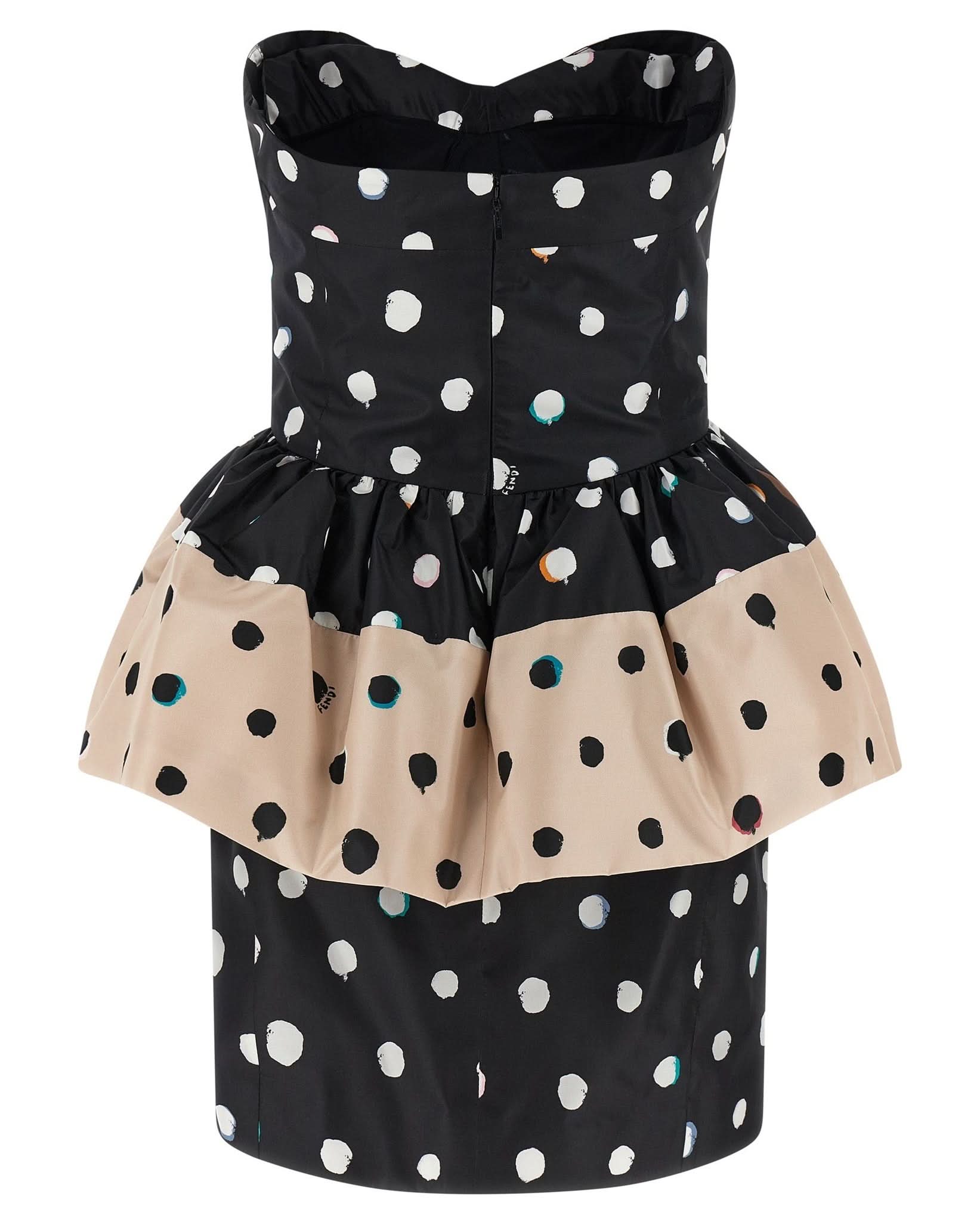 Fendi Falena Dots Dress Glam Steals