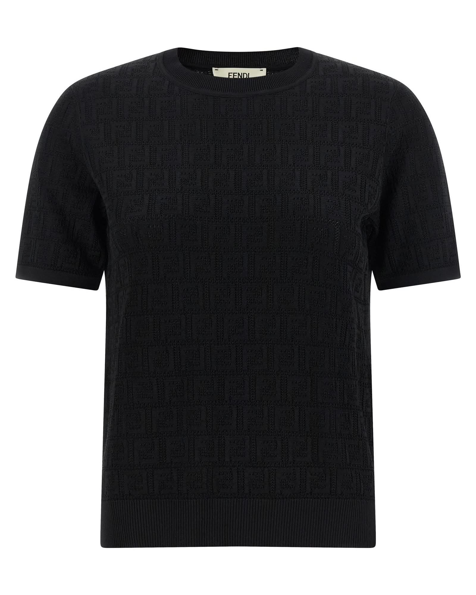 Fendi Ff Intarsia Sweater Glam Steals