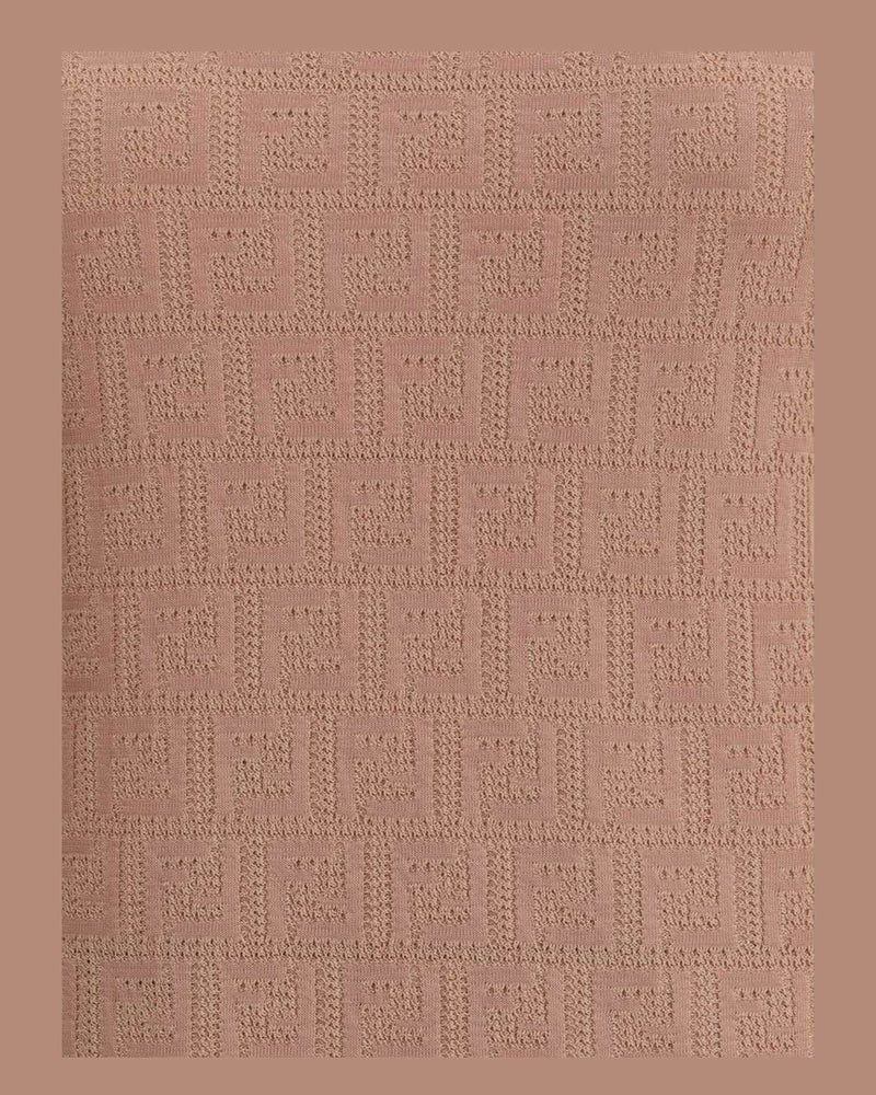 Fendi Ff Pattern Midi Dress Glam Steals