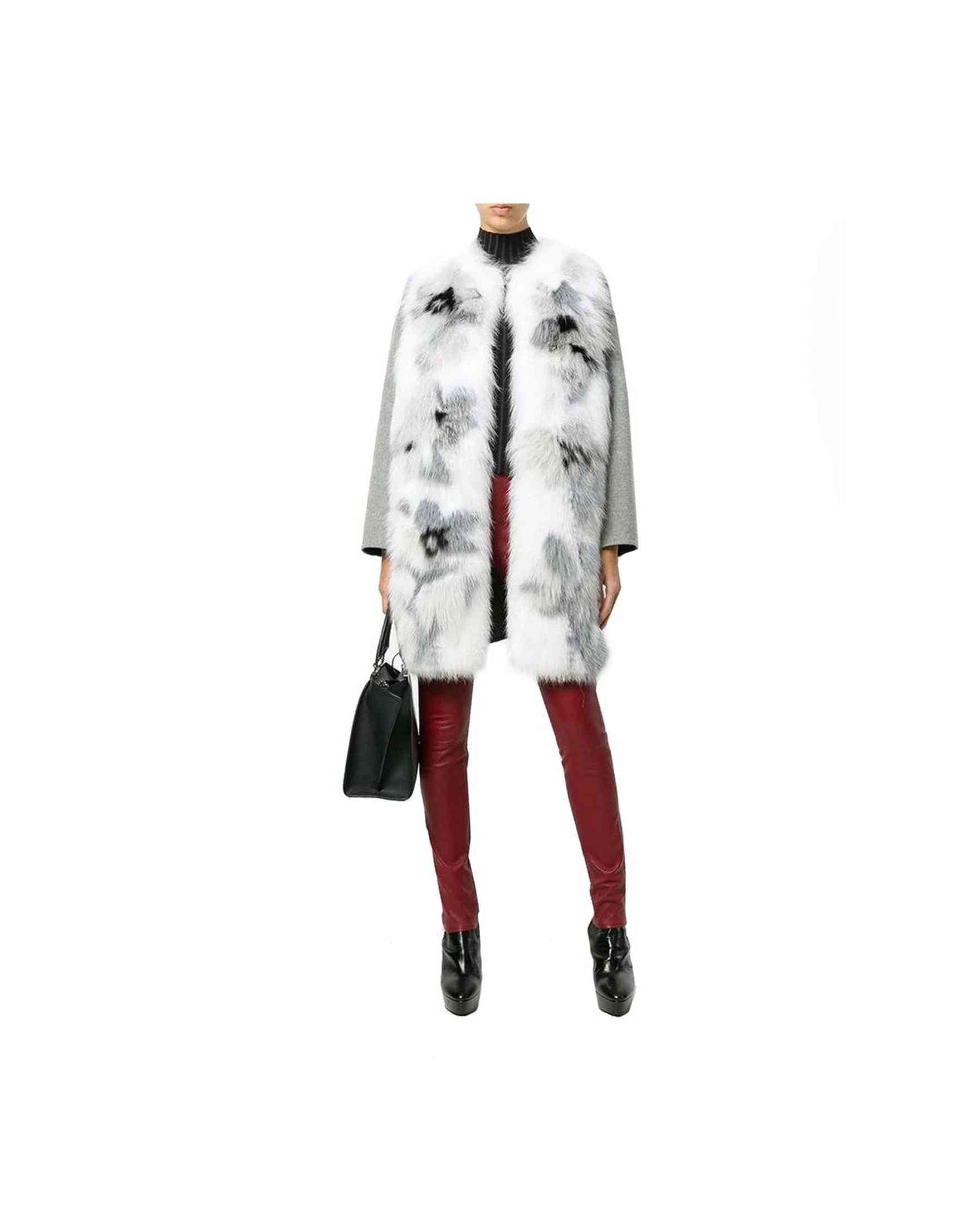 Fendi Fur Trim Cashmere Coat Glam Steals