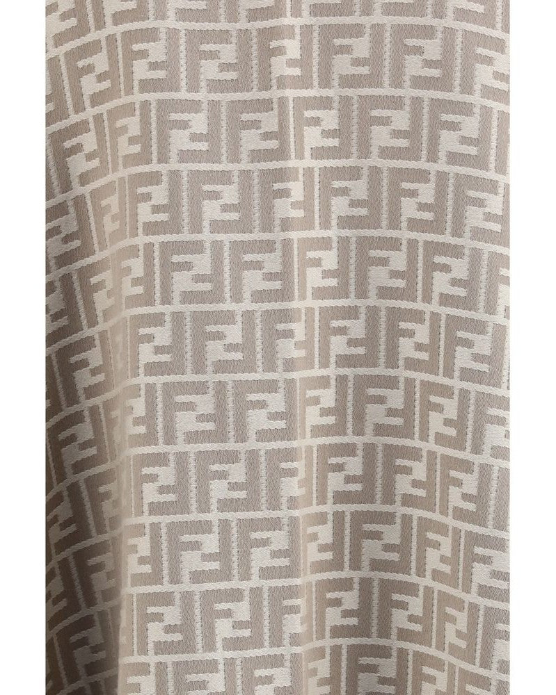 Fendi Gray Wool Scarf Glam Steals