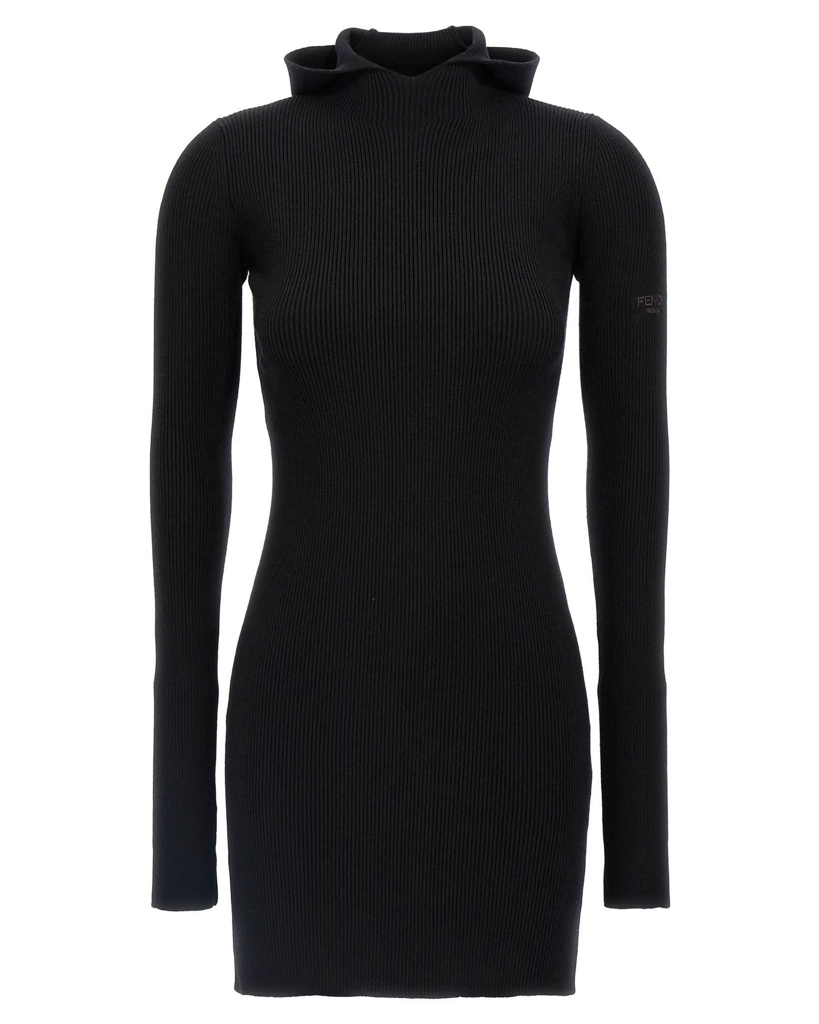 Fendi Hooded Dress Glam Steals