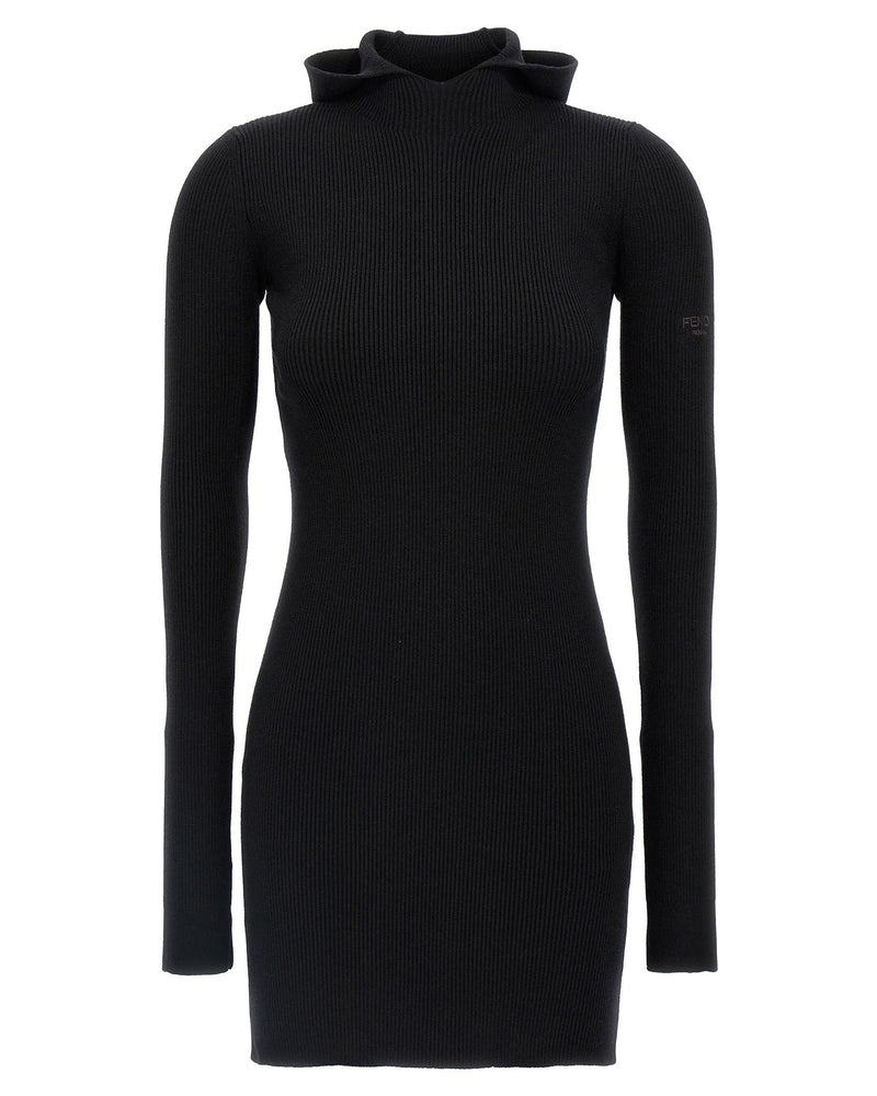 Fendi Hooded Dress Glam Steals