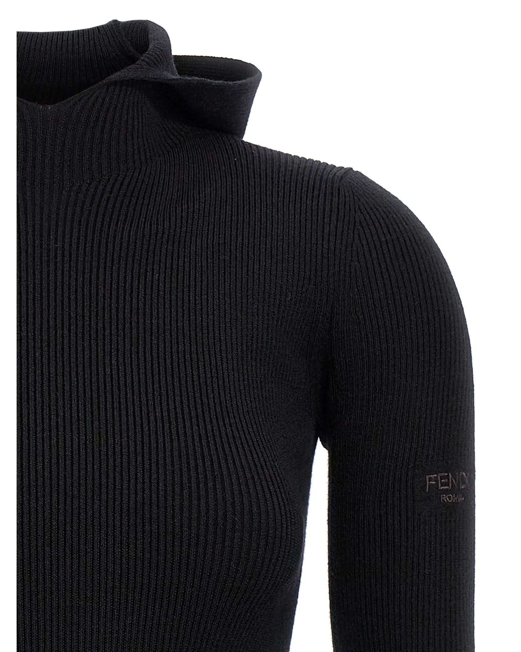 Fendi Hooded Dress Glam Steals