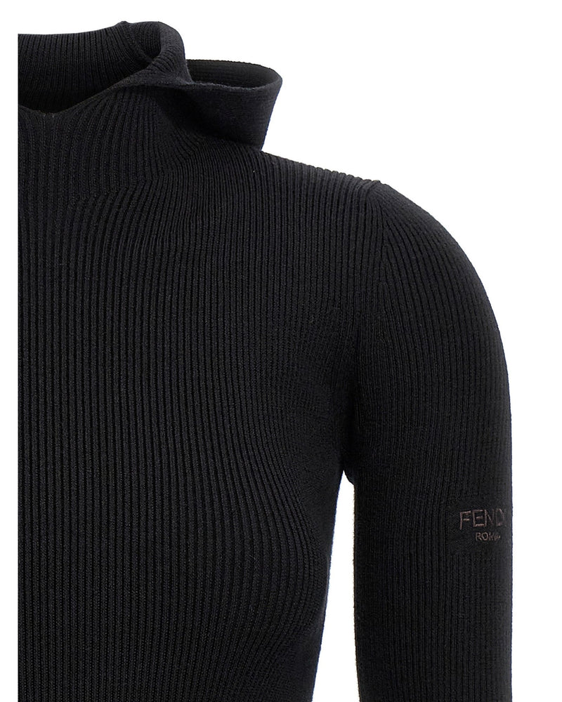 Fendi Hooded Dress Glam Steals