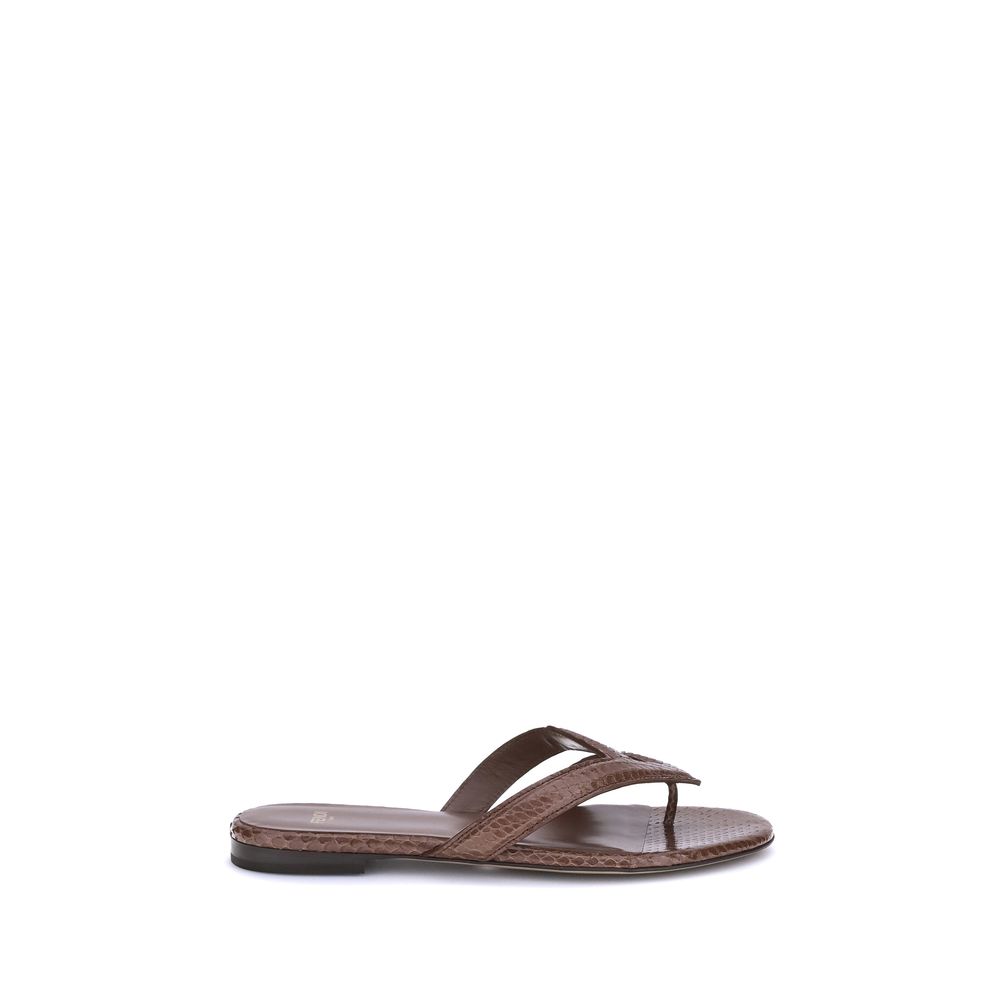 Fendi Infradito Ayers Sandals Glam Steals