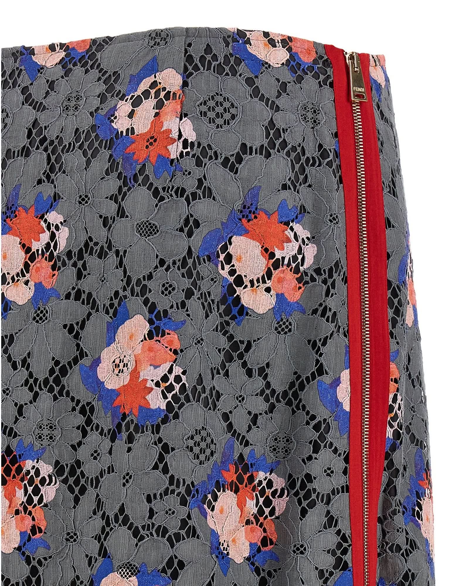 Fendi Lace Bouquet Skirt Glam Steals