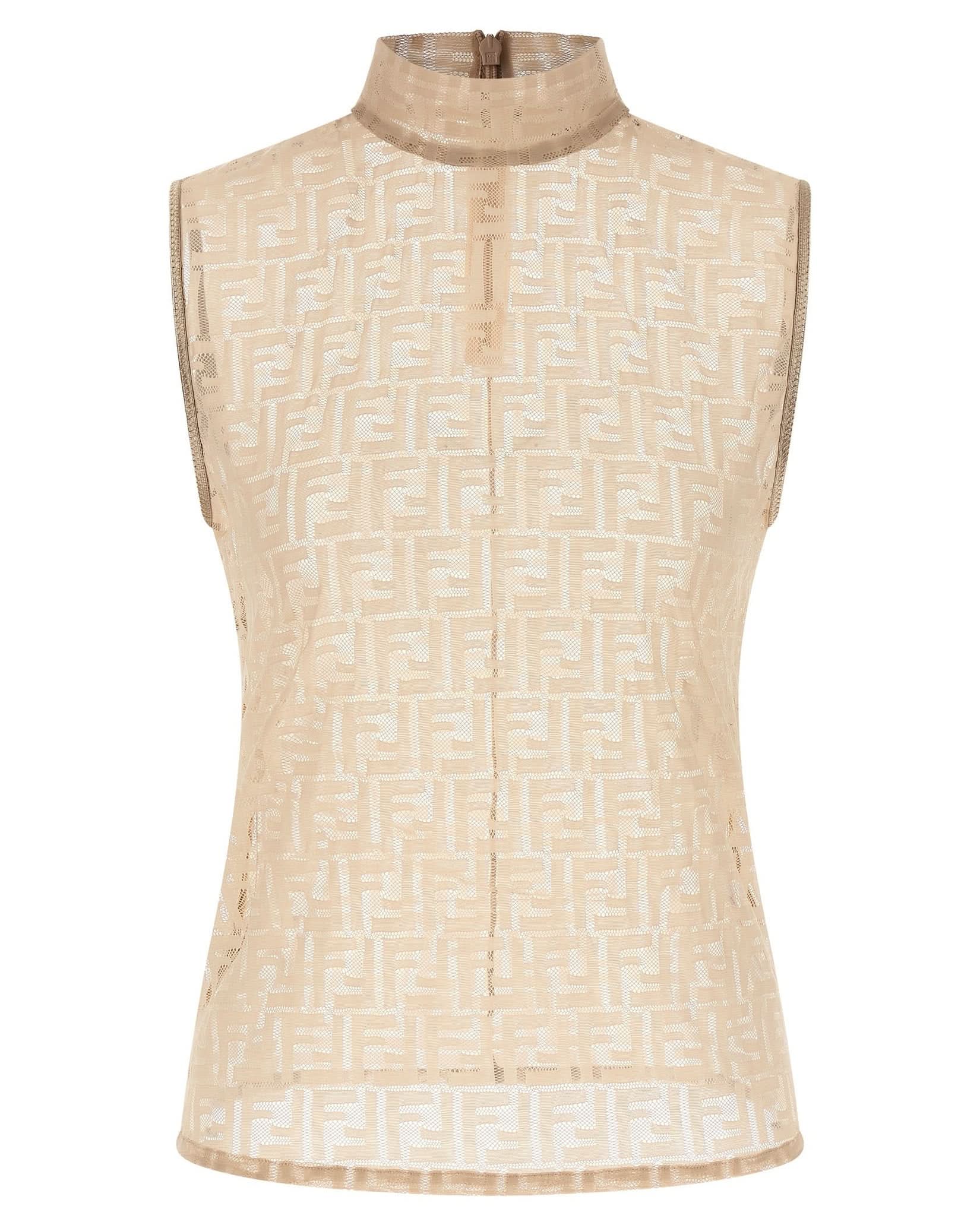 Fendi Lace Ff Top Glam Steals