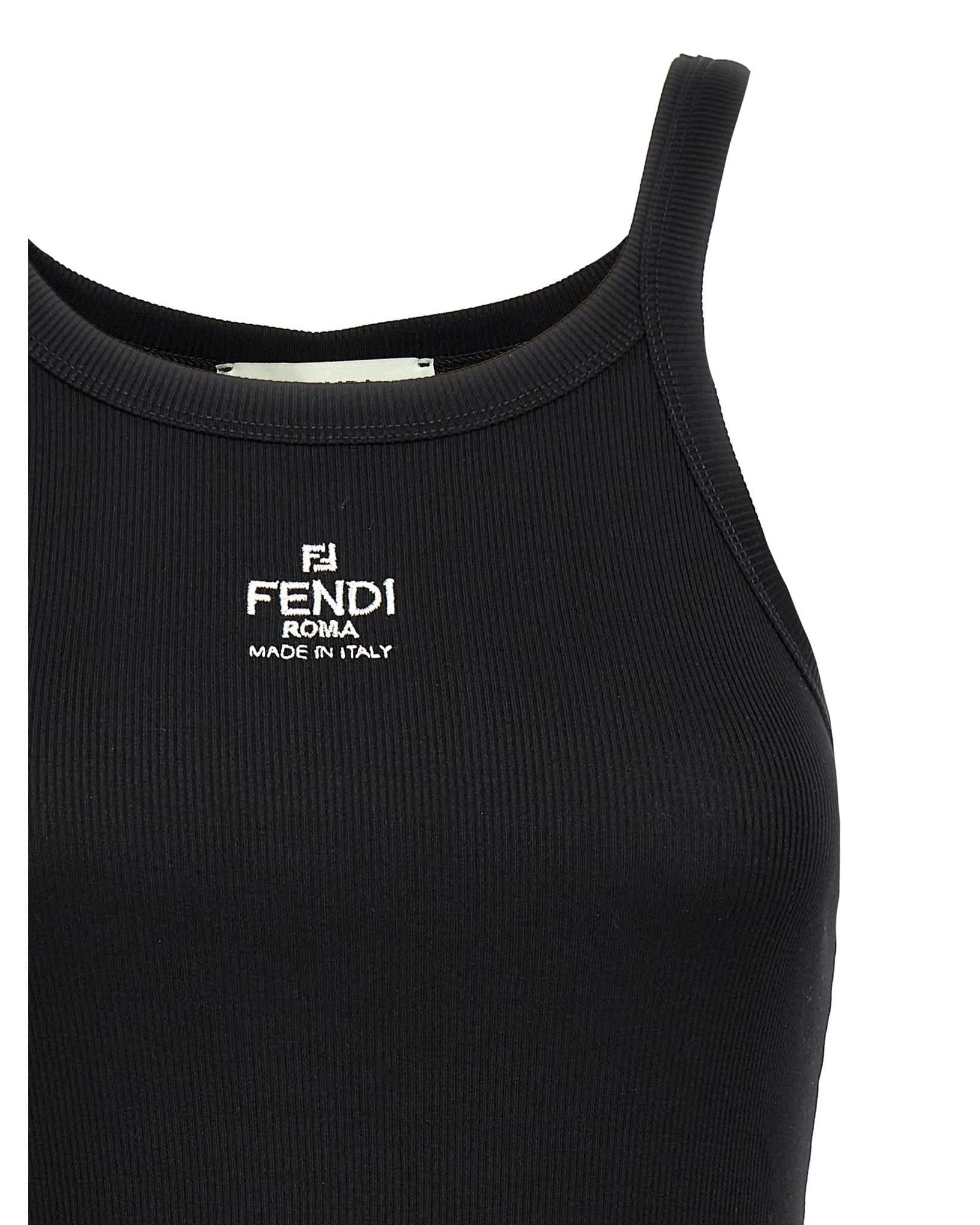 Fendi Logo Tank Top Glam Steals