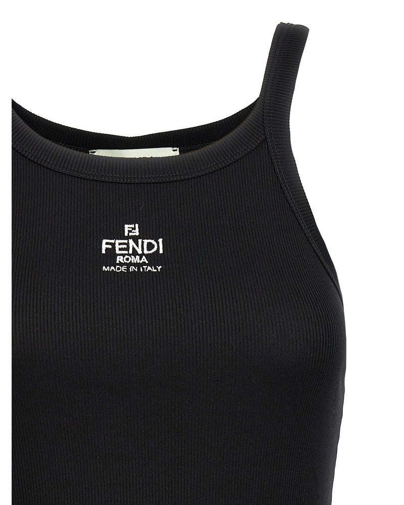 Fendi Logo Tank Top Glam Steals
