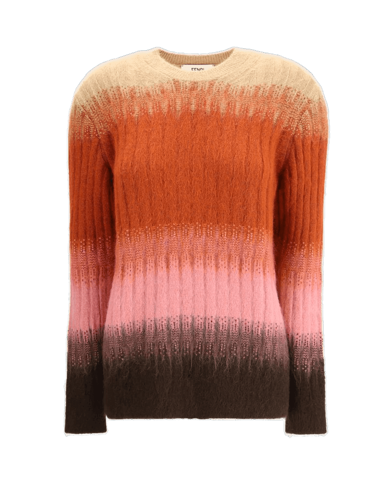 Fendi Multicolor Mohair Top Glam Steals