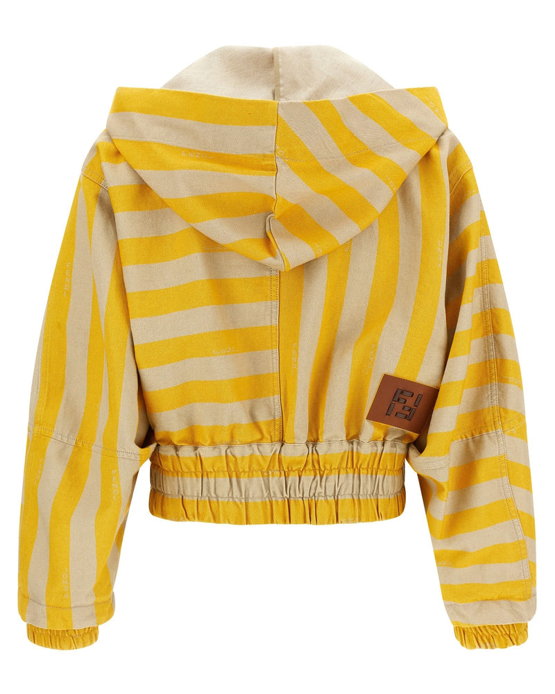 Fendi Pequin Striped Jacket Glam Steals