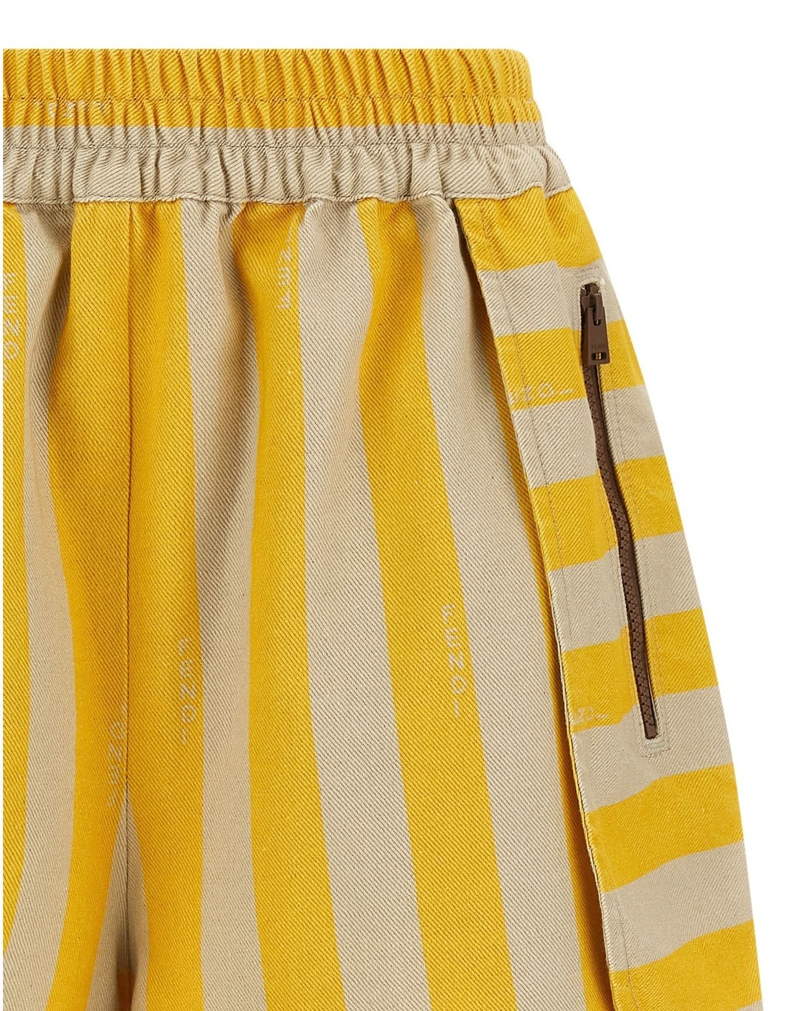 Fendi Pequin Striped Shorts Glam Steals