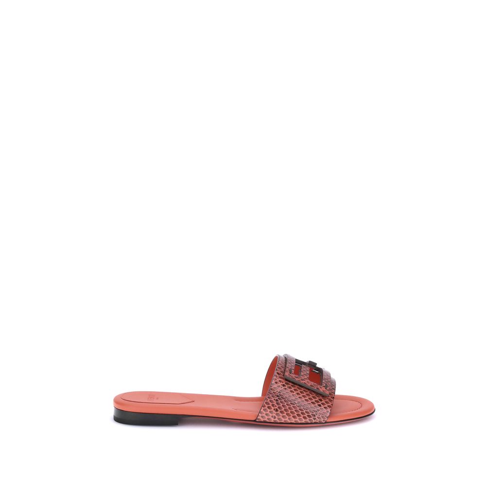 Fendi Python Print Sandals Glam Steals
