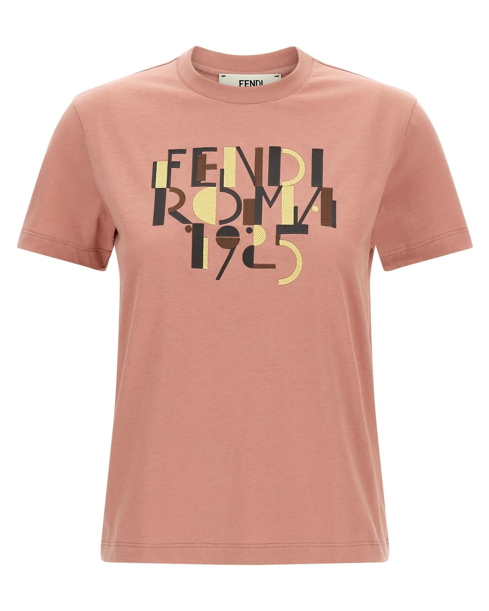 Fendi Roma 1925 T-shirt Glam Steals