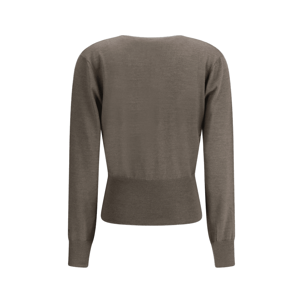 Fendi Silk Cashmere and Long Sleeve Sweater Glam Steals