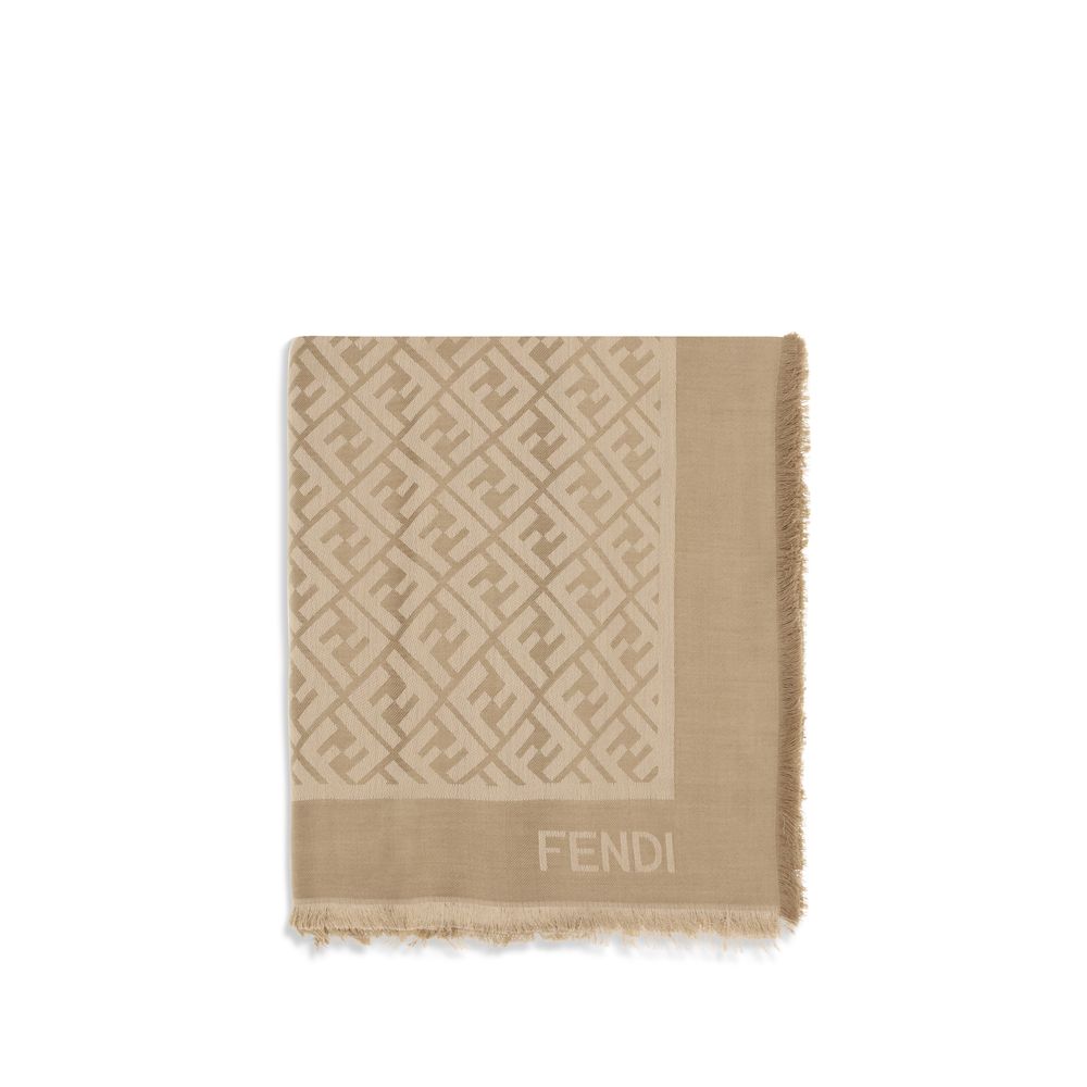 Fendi Silk Ff Shawl Glam Steals