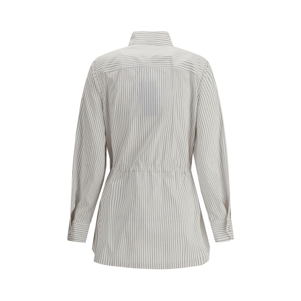 Fendi Striped Shirt Jacket Glam Steals