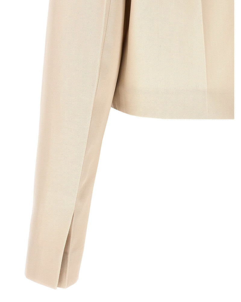 Fendi Tailored Crop Jacket Glam Steals