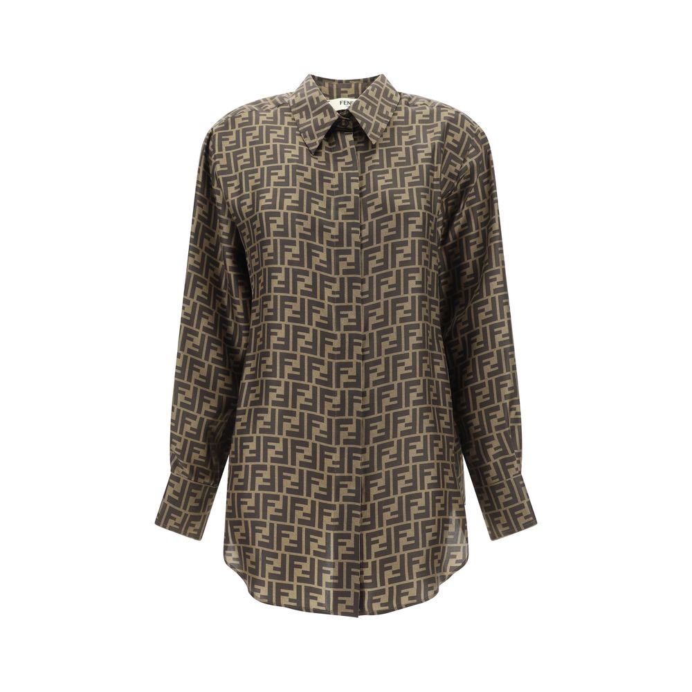 Fendi Twill Shirt Glam Steals