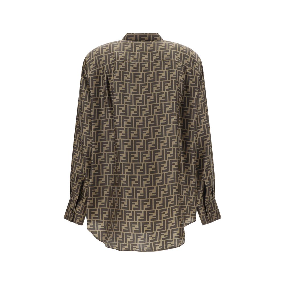 Fendi Twill Shirt Glam Steals