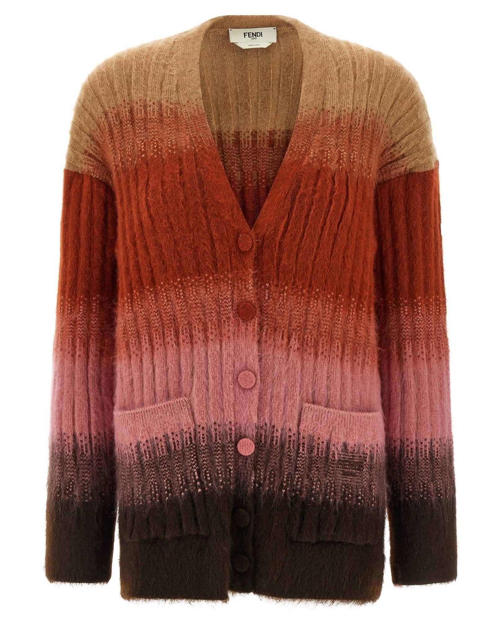 Fendi Vanisé Knit Cardigan Glam Steals
