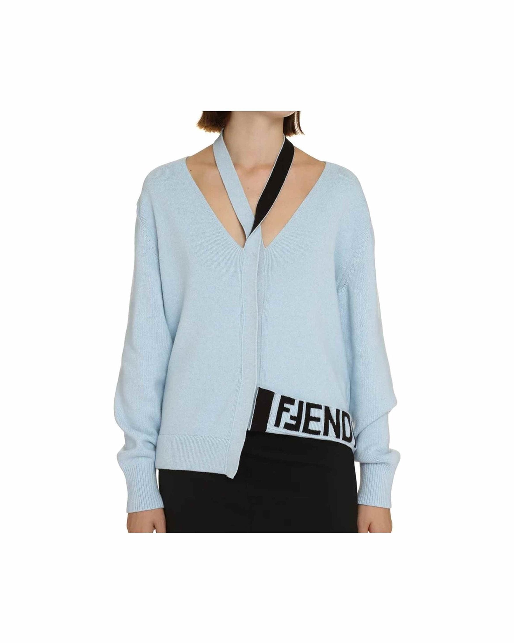 Fendi Wool And Cashmere Cardigan Glam Steals