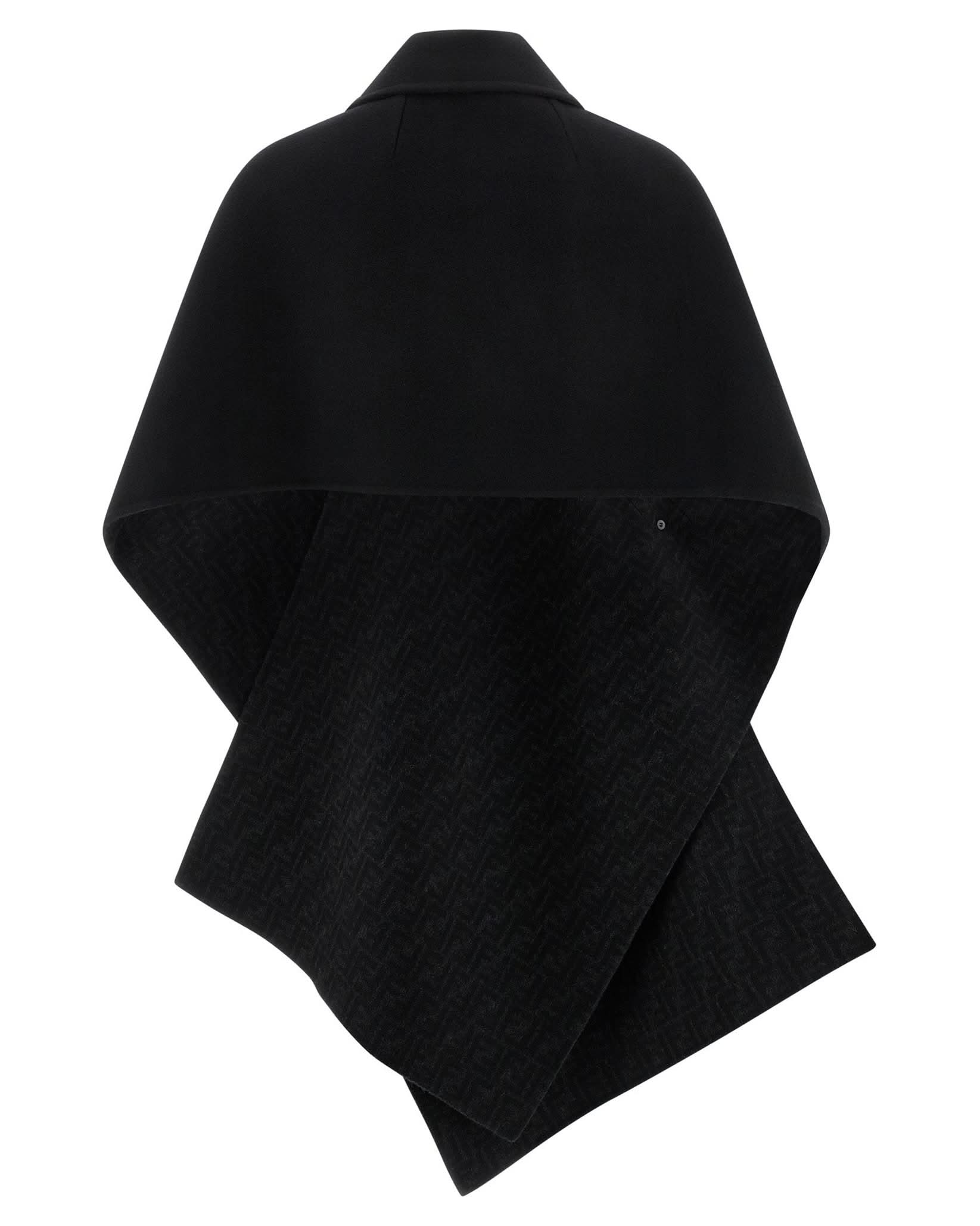 Fendi Wool Double Cape Glam Steals