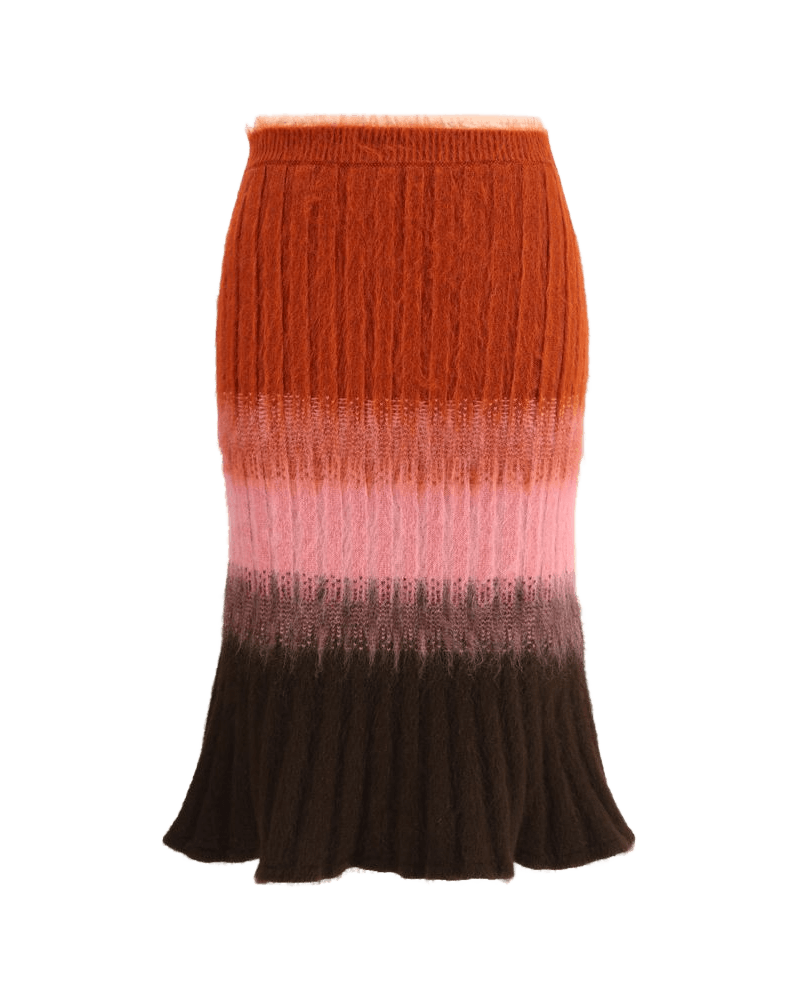 Fendi Wool Mohair and Midi Skirt Glam Steals