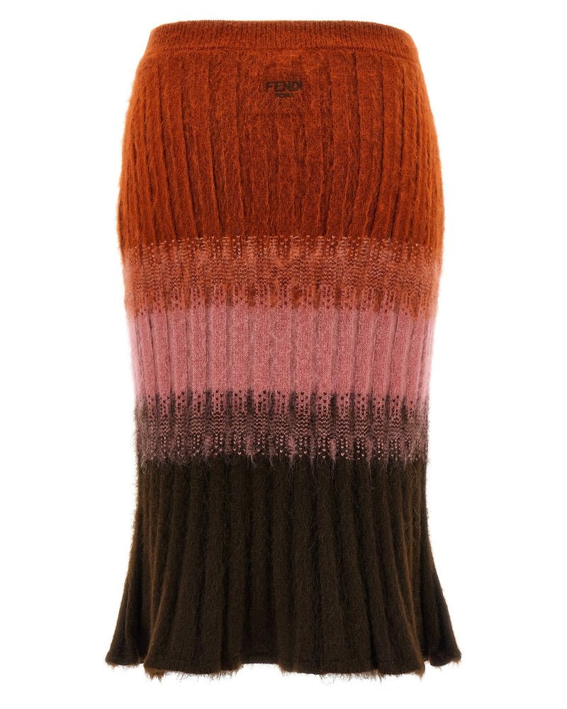 Fendi Wool Skirt Glam Steals
