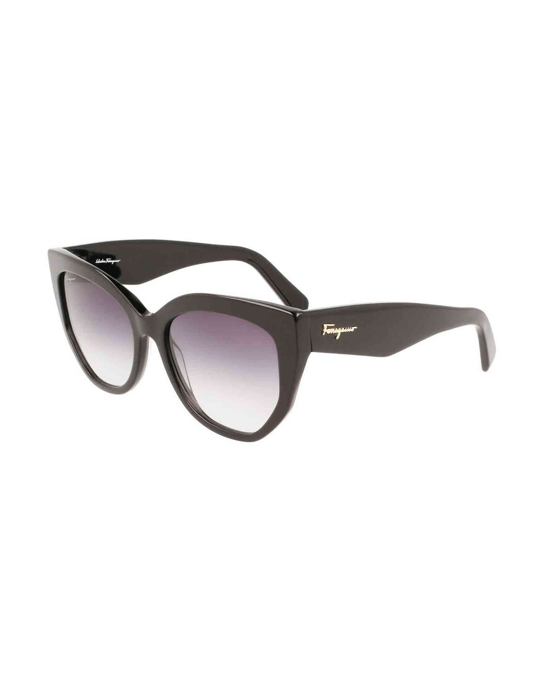 Ferragamo Acetate Black Sunglasses Glam Steals