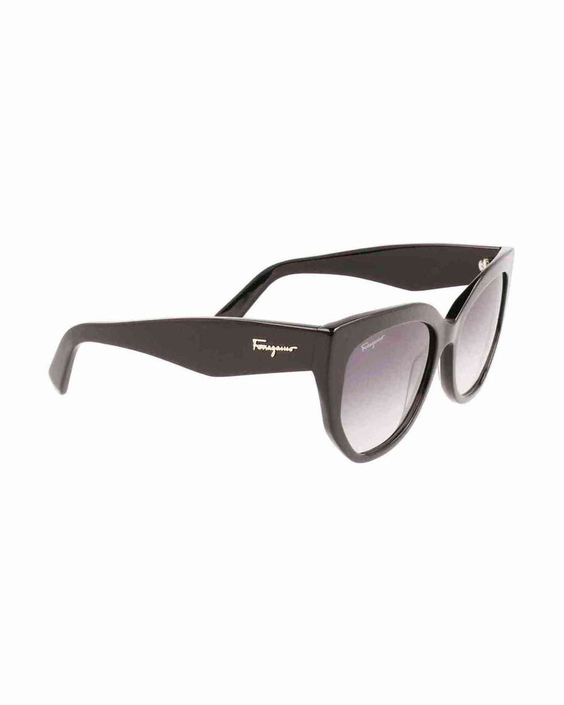 Ferragamo Acetate Black Sunglasses Glam Steals
