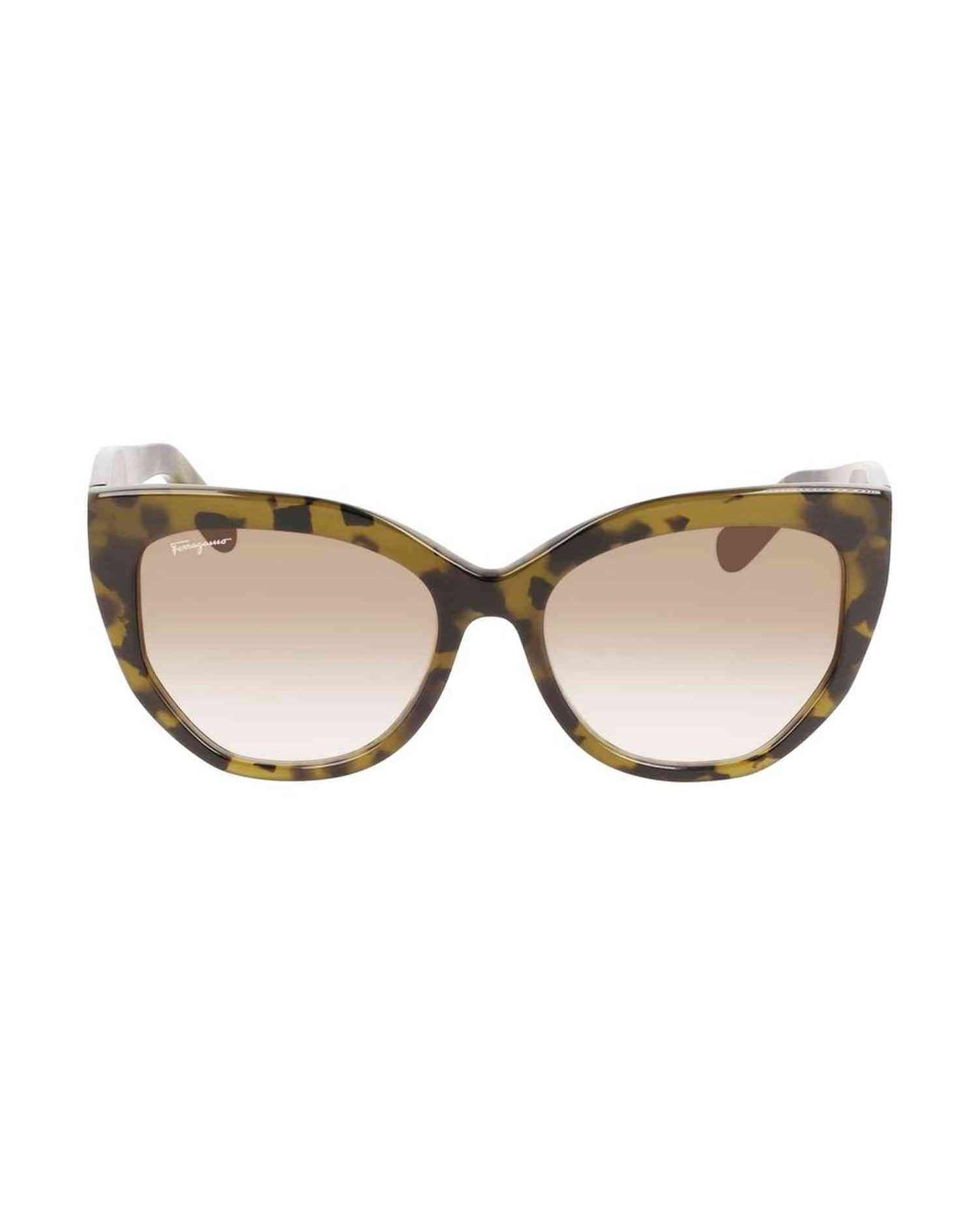 Ferragamo Acetate Brown Sunglasses Glam Steals
