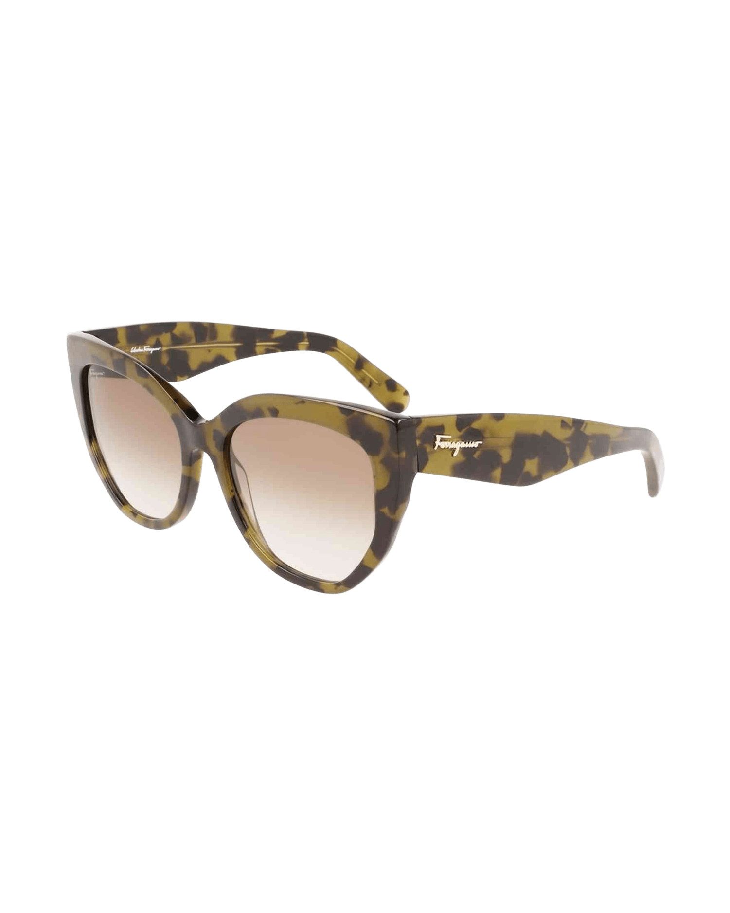 Ferragamo Acetate Brown Sunglasses Glam Steals
