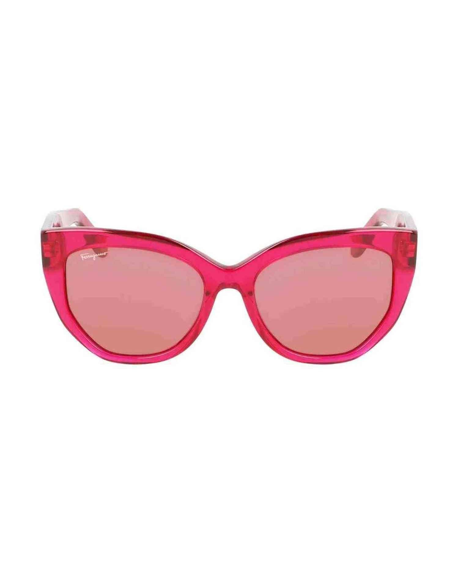 Ferragamo Acetate Red Sunglasses Glam Steals