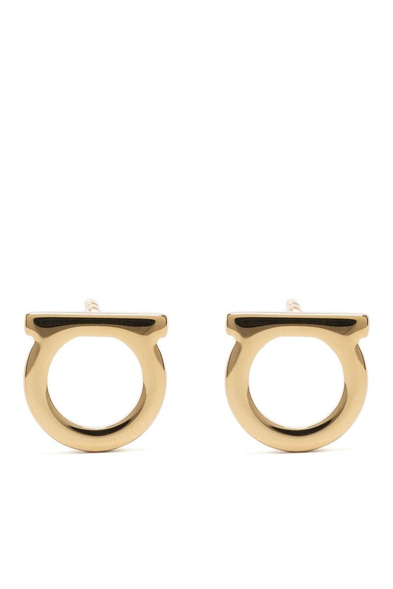Ferragamo Bijoux Golden Earrings Glam Steals