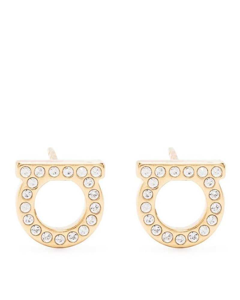 Ferragamo Bijoux Golden Earrings Glam Steals