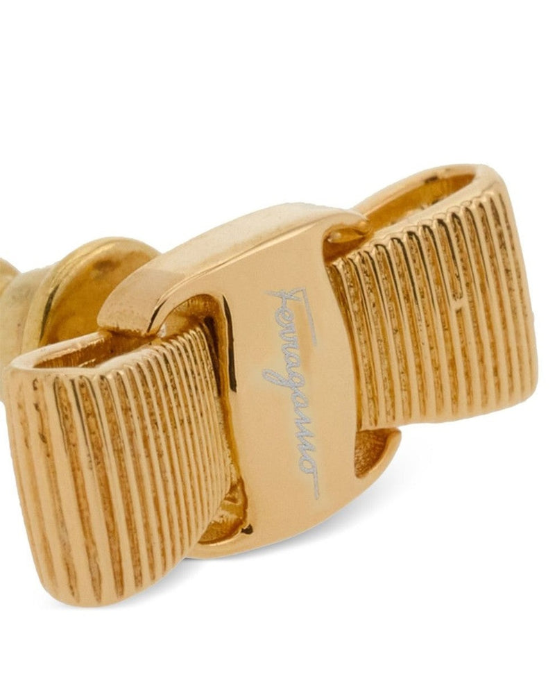 Ferragamo Bijoux Golden Earrings Glam Steals