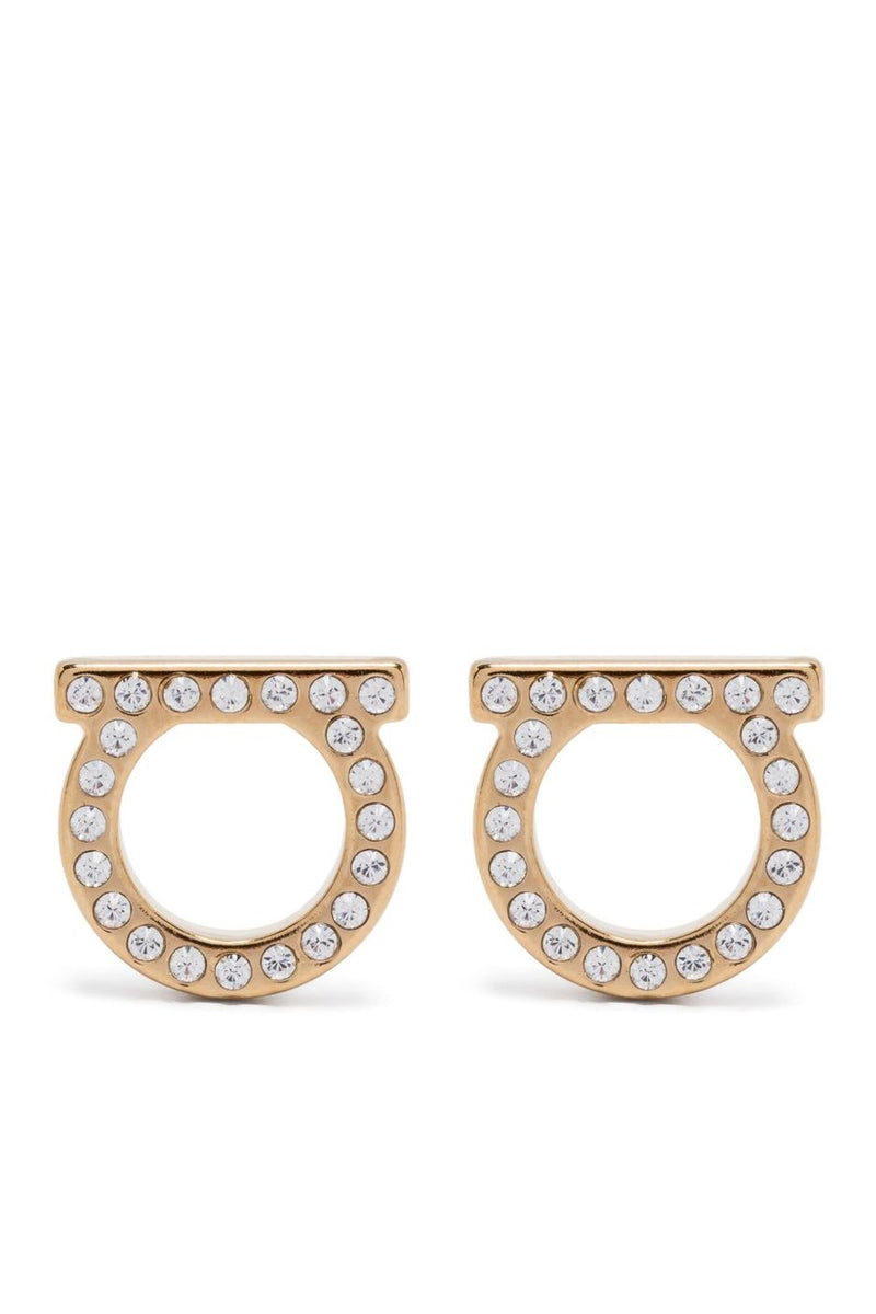 Ferragamo Bijoux Golden Earrings Glam Steals