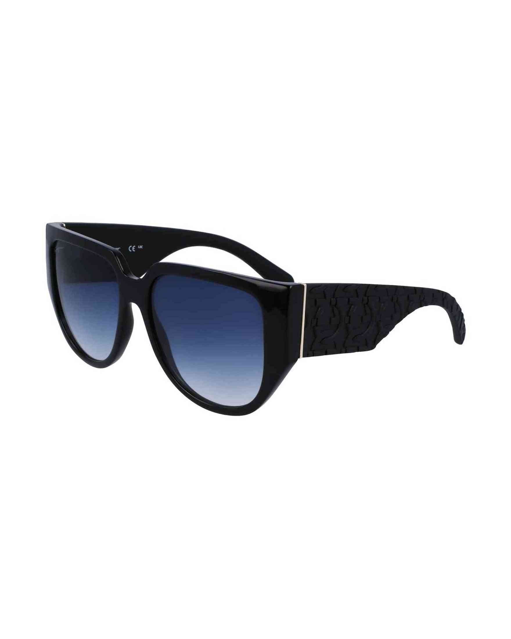 Ferragamo Bio Injected Black Sunglasses Glam Steals