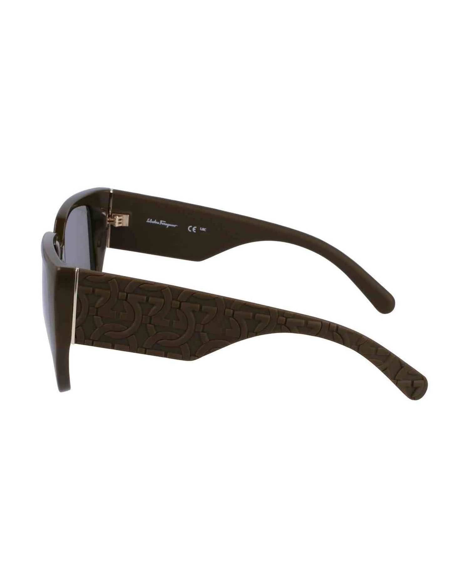 Ferragamo Bio Injected Green Sunglasses Glam Steals
