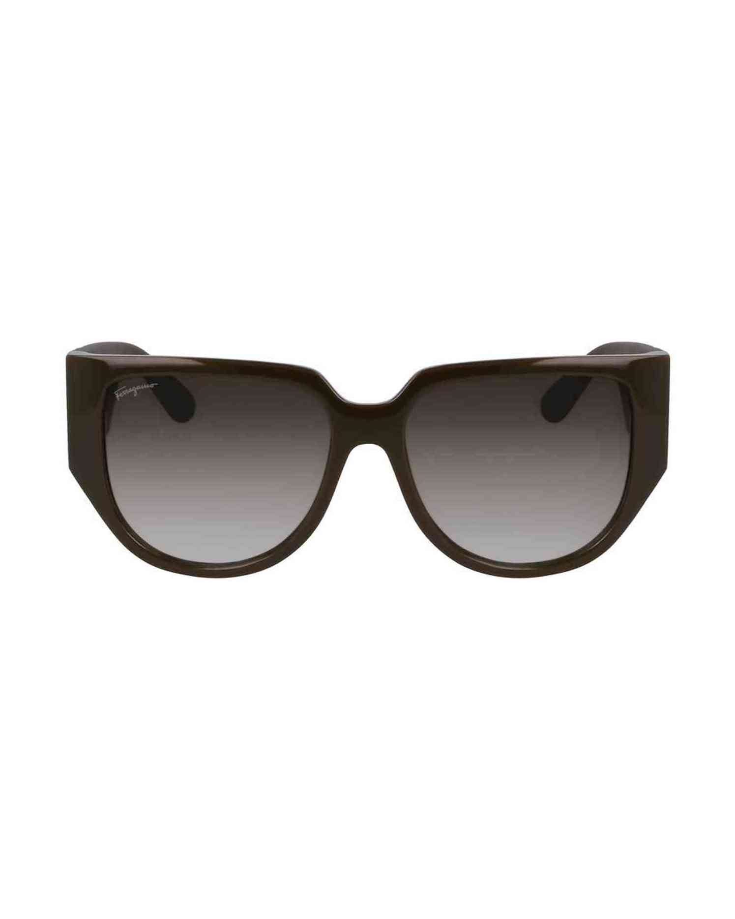 Ferragamo Bio Injected Green Sunglasses Glam Steals