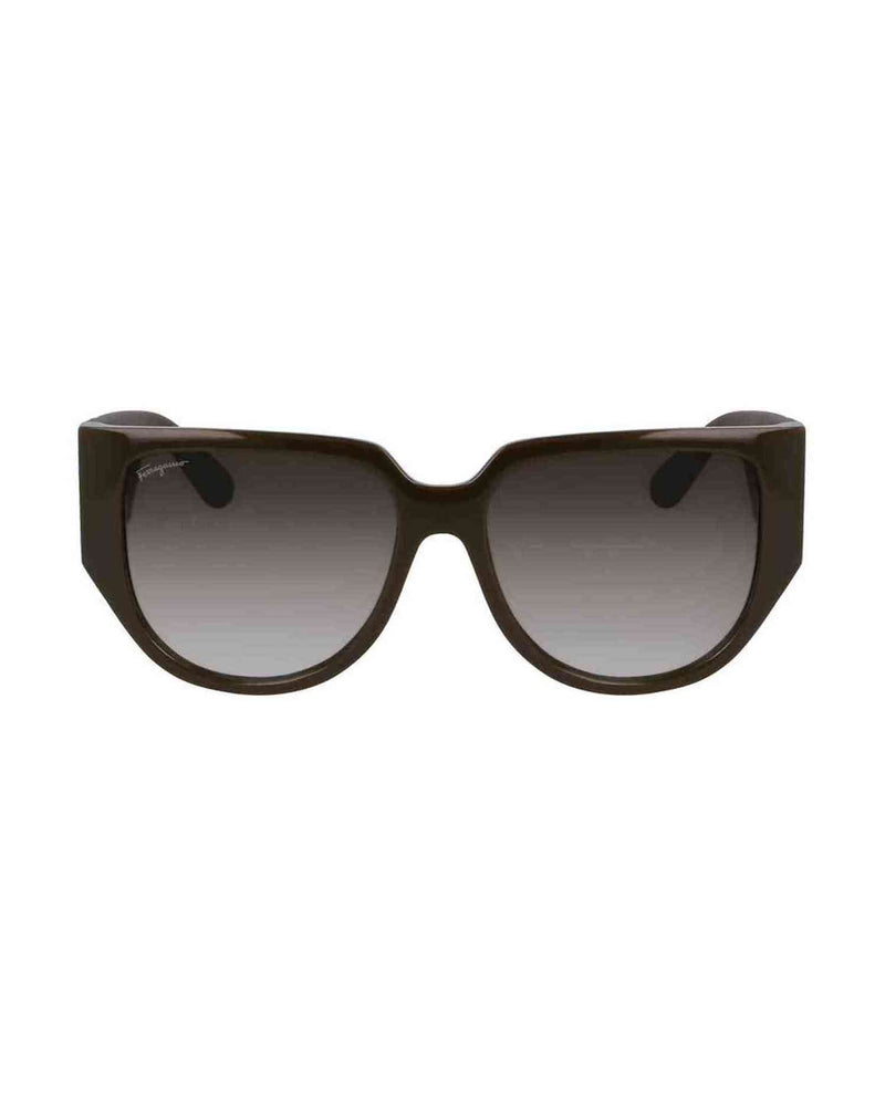 Ferragamo Bio Injected Green Sunglasses Glam Steals
