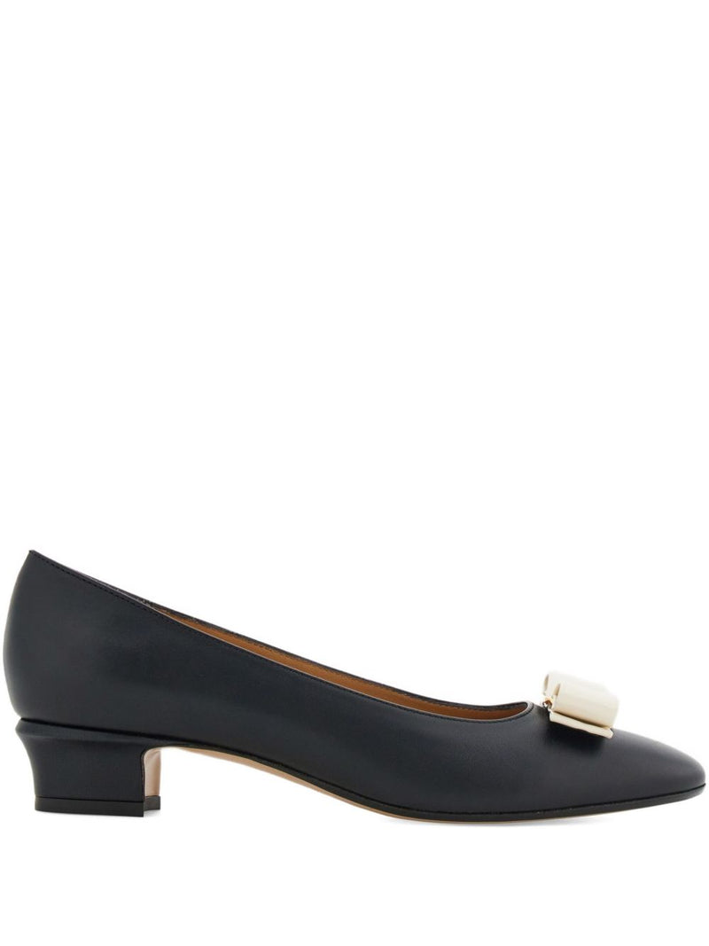 Ferragamo Black Heel Glam Steals