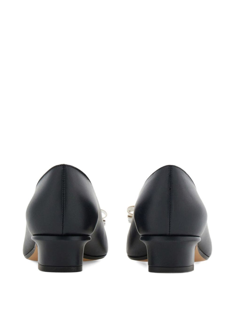 Ferragamo Black Heel Glam Steals
