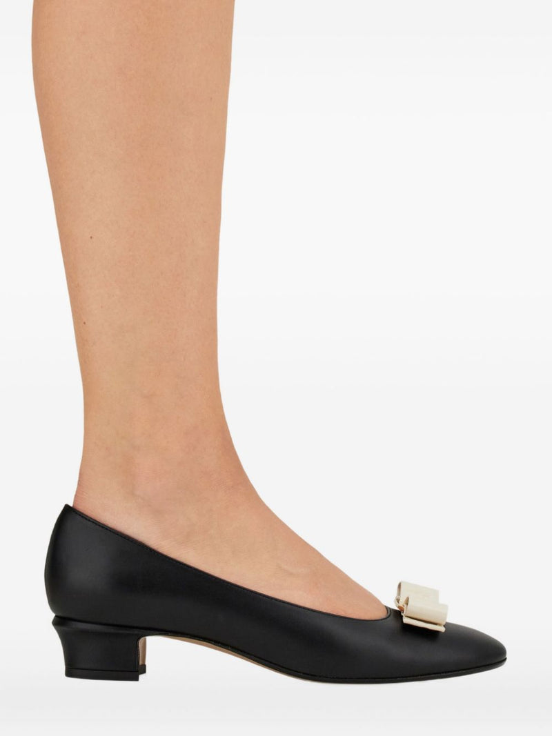 Ferragamo Black Heel Glam Steals
