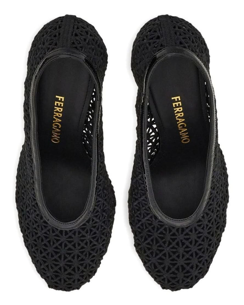 Ferragamo Black Heel High Heel