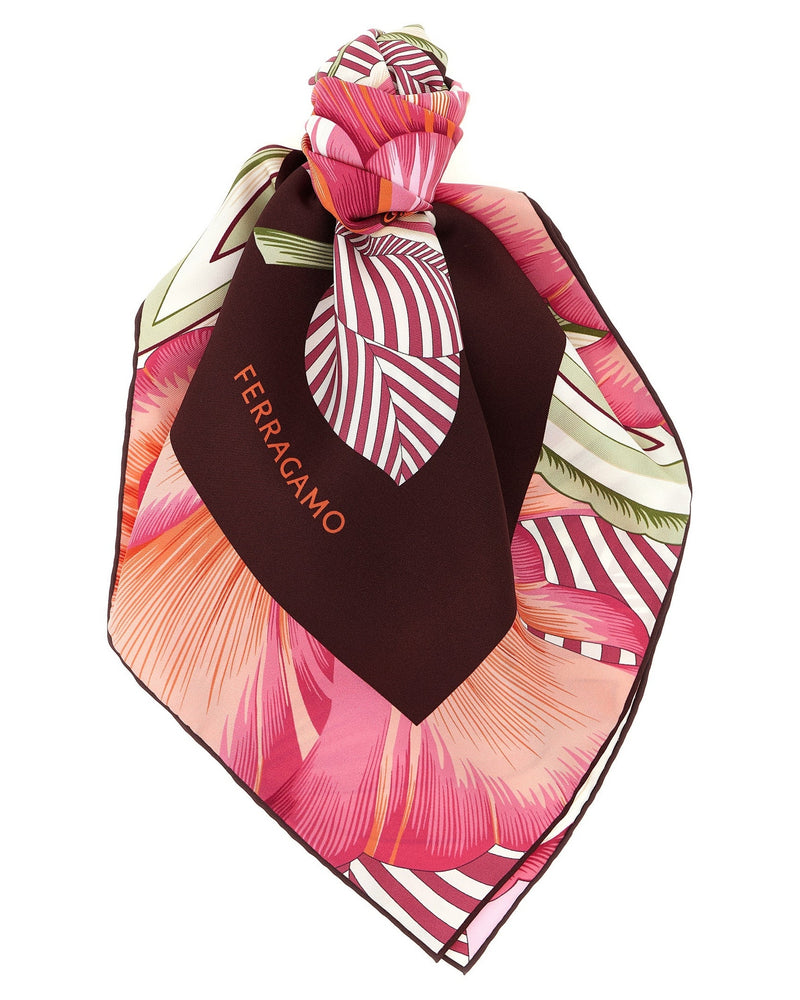 Ferragamo Brezza Print Scarf Glam Steals