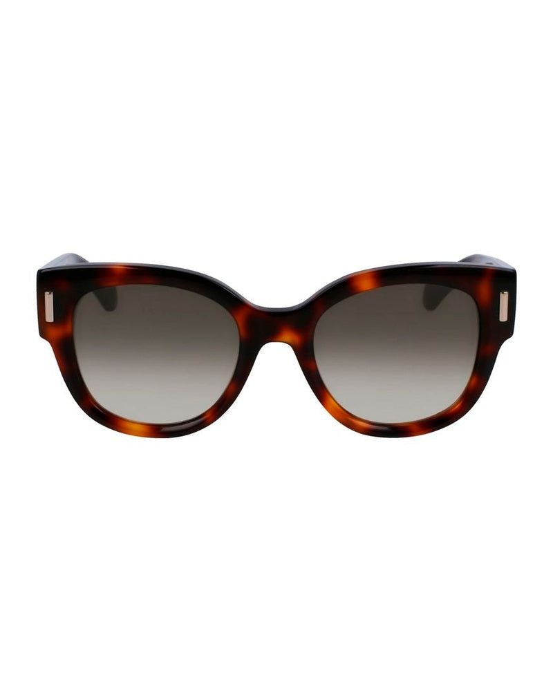 Ferragamo Brown Acetate Sunglasses Glam Steals
