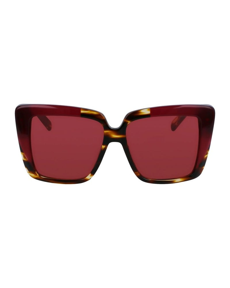 Ferragamo Brown Acetate Sunglasses Glam Steals